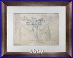 Frank Lloyd WRIGHT Lithograph #'ed LIMITED Edition Doheny Ranch Resort, CA 1921