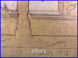 Frank Lloyd WRIGHT Lithograph #'ed LIMITED Edition Thomas Hardy House 1904