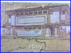 Frank Lloyd WRIGHT Lithograph #ed LIMITED Edition Thomas Hardy House 1904