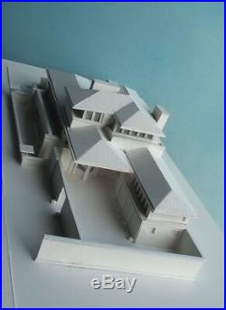 Frank Lloyd WRIGHT ROBIE HOUSE 1200 ARCHITECTURAL MODEL made in Italy perfecte