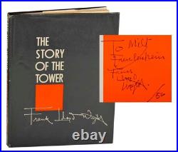 Frank Lloyd WRIGHT / THE STORY OF THE TOWER Signed First Edition 1956 #204112
