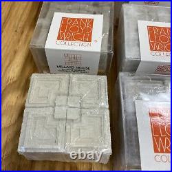 Frank Lloyd Wright 112 Scale Miniature Concrete Textile Blocks 12 Mini Pallets