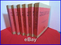 Frank Lloyd Wright 12 Vol. Monograph series, FIRST EDITION