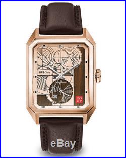Frank Lloyd Wright 150 Hoffman House Limited Edition Watch Rose Gold