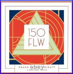 Frank Lloyd Wright 150th Anniversary 3 Plate Limited Dish Collaboration Galison