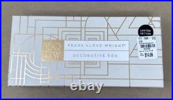 Frank Lloyd Wright 150th Decorative Ceramic Box Limited Edition #132 of 1500 New