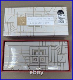 Frank Lloyd Wright 150th Decorative Ceramic Box Limited Edition #132 of 1500 New