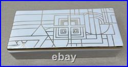Frank Lloyd Wright 150th Decorative Ceramic Box Limited Edition #132 of 1500 New