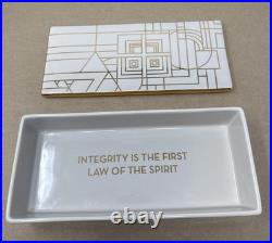 Frank Lloyd Wright 150th Decorative Ceramic Box Limited Edition #132 of 1500 New