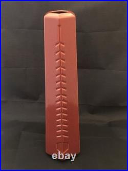 Frank Lloyd Wright 16 PINNACLE VASE by Haeger, Burnt Orange