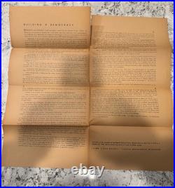Frank Lloyd Wright 1946 A Taliesin Square Paper No. 10 Building A Democracy