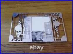 Frank Lloyd Wright 3×3 Picture Frame MoMA Brass Multicolor 5.7×3.5 withBox