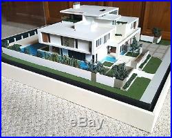 Frank Lloyd Wright 3'x2' Architectural Scale Home Miniature Model FurniturePool