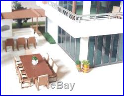 Frank Lloyd Wright 3'x2' Architectural Scale Home Miniature Model FurniturePool