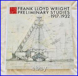 Frank Lloyd Wright 5 Art Book Retro Antique Collection