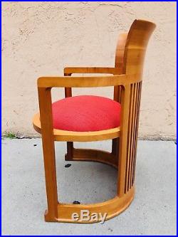 Frank Lloyd Wright 606 Barrel Chair by Cassina