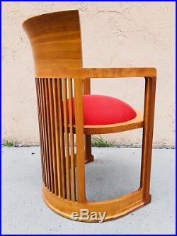 Frank Lloyd Wright 606 Barrel Chair by Cassina