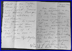 Frank Lloyd Wright / ALS Wright Oligvanna Lloyd Wright President FLW Foundation