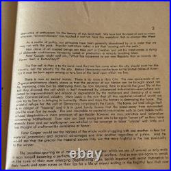 Frank Lloyd Wright A Taliesin Square Paper. No. 14 Ephemera FLW