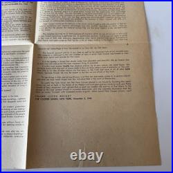 Frank Lloyd Wright A Taliesin Square Paper. No. 14 Ephemera FLW