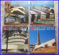 Frank Lloyd Wright All 12 Volumes All architecture BOOK Design drawing
