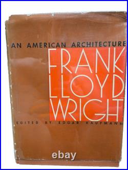 Frank Lloyd Wright An American Architecture 1955 Horizon Press First Edition HC
