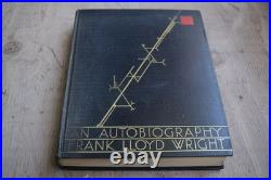 Frank Lloyd Wright An Autobiography (1932 First Edition,)