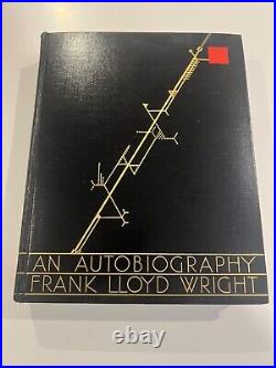 Frank Lloyd Wright An Autobiography (1932 First Edition)