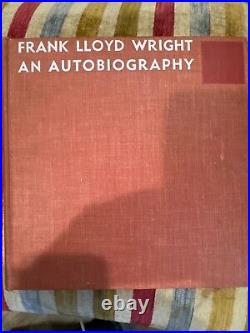 Frank Lloyd Wright An Autobiography 1943 1ST Edition 4TH PRINTING DUELL SLOAN PE