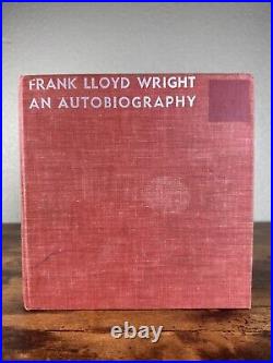 Frank Lloyd Wright An Autobiography 1943 3rd Printing HC