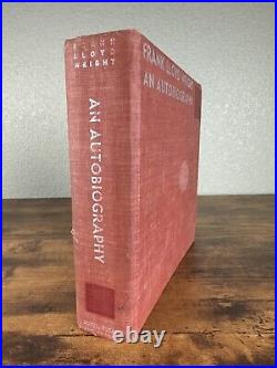 Frank Lloyd Wright An Autobiography 1943 3rd Printing HC