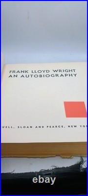 Frank Lloyd Wright An Autobiography 1943 First Ed. 1st Printing HC See Notes
