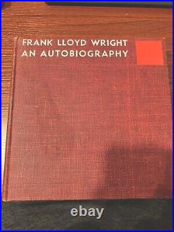 Frank Lloyd Wright An Autobiography 1943 First Edition 1st Printing DJ HC EUC