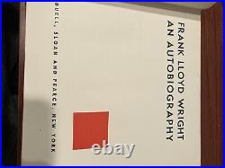 Frank Lloyd Wright An Autobiography 1943 First Edition 1st Printing DJ HC EUC