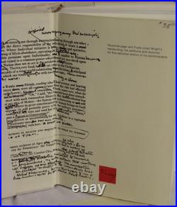 Frank Lloyd Wright-An Autobiography, 1977 Reprint, Very Good Condition