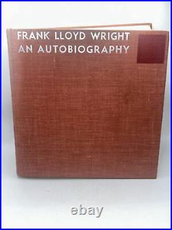 Frank Lloyd Wright An Autobiography HC 3rd Printing Architecture Art 1943
