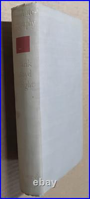 Frank Lloyd Wright An Autobiography London Faber Limited Hyperion Press 1st 1945