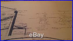 Frank Lloyd Wright Architect Blueprint Greek Orthodox Church Artistic Sheet #6