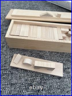 Frank Lloyd Wright Architectural Building Blocks Vintage 68 Piece Complete Set