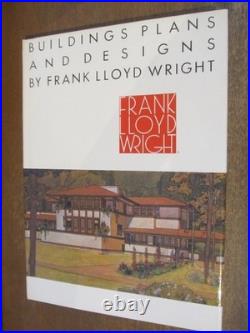 Frank Lloyd Wright Architectural Drawing Collection Boxed Hardcover Used