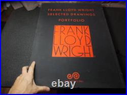Frank Lloyd Wright Architectural Drawings Portfolio Limited Edition 480 Copies