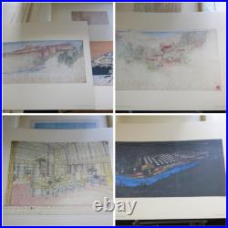 Frank Lloyd Wright Architectural Drawings Portfolio Limited Edition 480 Copies