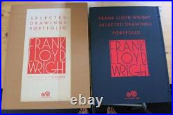 Frank Lloyd Wright Architectural Drawings Portfolio Limited Edition 480 Copies