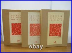 Frank Lloyd Wright Architectural Perspective Complete 3 Volume Set Portfolio