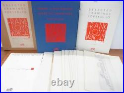 Frank Lloyd Wright Architectural Perspective Complete 3 Volume Set Portfolio
