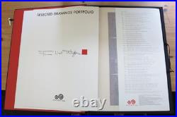 Frank Lloyd Wright Architectural Perspective Drawings Portfolio Limited Used