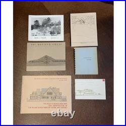 Frank Lloyd Wright Architecture Book Lot Restoration Art Glass Windows Soft Back