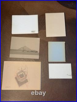 Frank Lloyd Wright Architecture Book Lot Restoration Art Glass Windows Soft Back
