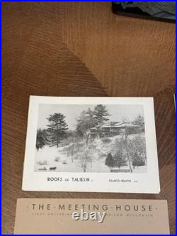 Frank Lloyd Wright Architecture Book Lot Restoration Art Glass Windows Soft Back