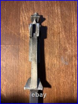 Frank Lloyd Wright Art Deco Metal Letter Opener 8 Inches Vintage